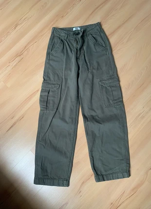 Pantalon cargo BZB kaki, marca: Bizzbee, estado: Muito bom, tamanho: 14 anos / 164 cm, €4.00, €4.90 inclui Proteção do Comprador