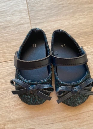 Scarpe bambina blu glitter n.11, merk: Intelligent Store, staat: Nieuw zonder prijskaartje, maat: 15 en kleiner, € 5,00, € 5,95 inclusief Kopersbescherming
