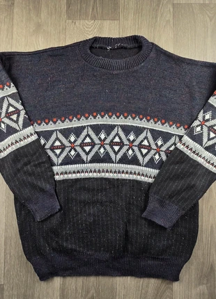 Pull vintage nordique | Motifs traditionnels | Chaud & authentique | taille M homme, brand: Vintage Dressing, condition: Very good, size: M, €24.90, €26.85 includes Buyer Protection Pro