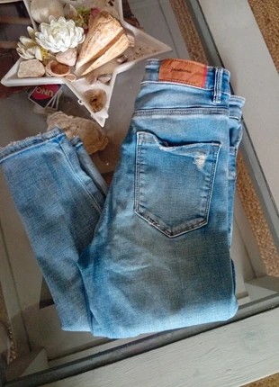 Vaqueros Slim tiro alto T36 Stradivarius, marque: Stradivarius, état: Très bon état, taille: S / 36 / 8, 6,00 €, 7,00 € Protection acheteurs incluse