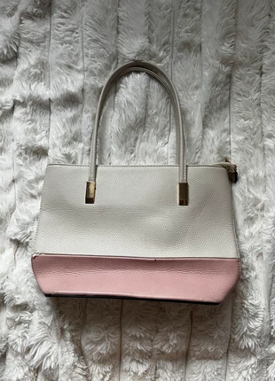 Sac à main blanc et rose, brand: IDK, condition: Very good, €5.00, €5.95 includes Buyer Protection