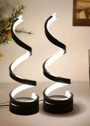 💡Coppia di abat-jour USB moderne a spirale – 3 modalità di luce, intensità regolabile, marca: CASA, estado: Nuevo con etiquetas, 31,99 €, 34,29 € Protección al comprador incluida