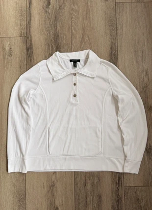 Lauren Ralph Lauren Women’s Polo-Style Sweatshirt Y2K Vintage – White – Size L, brand: Ralph Lauren, condizioni: Nuovo senza cartellino, taglia: L / IT 44 / EU 40, €20.00, €21.70 include la Protezione acquisti