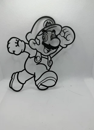 Decoración 3D – Mario Bros corriendo, estado: Nuevo sin etiquetas, 3,00 €, 3,85 € Protección al comprador incluida