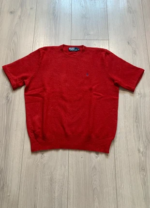 Ralph Lauren Retro Old Money T-Shirt Round Neck Embroidered Logo Red, marque: Ralph Lauren, état: Très bon état, taille: XL, 19,90 €, 21,60 € Protection acheteurs incluse