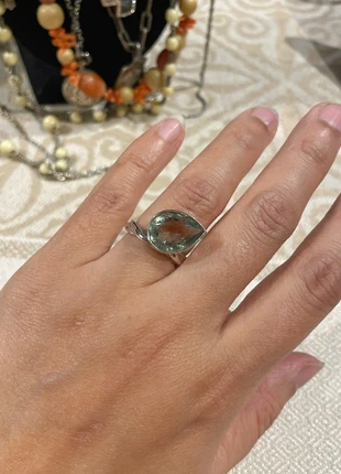 Magnifique bague Swarovski avec cristal. Excellent état!, brand: Swarovski, condition: Very good, size: 16.9 mm Ø, €48.60, €51.73 includes Buyer Protection