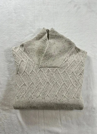 Pull sweat col haut roulé uni Chaps - Taille M Homme - Gris clair, marque: CHAPS, état: Très bon état, taille: M, 6,00 €, 7,00 € Protection acheteurs incluse