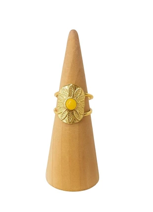 Bague femme doré en acier inoxydable ajustable, estado: Muito bom, tamanho: Ajustável, €10.00, €11.20 inclui Proteção do Comprador