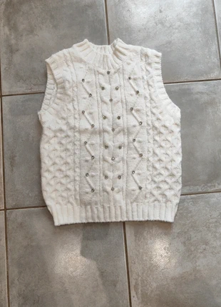 Pull sans manche GEMO, marque: Strass, état: Très bon état, taille: S / 36 / 8, 3,00 €, 3,85 € Protection acheteurs incluse