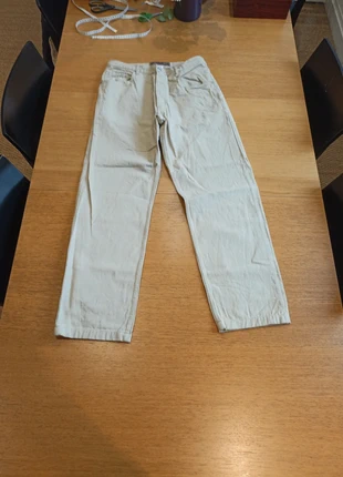 Jeans homme beige taille 38 coton et lin Authentic by Basc & Co, marque: Basc and co, état: Bon état, taille: W28 | FR 38, 7,00 €, 8,05 € Protection acheteurs incluse