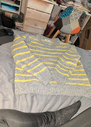 Pull hiver rayé, brand: ONLY, condizioni: Ottime, taglia: XXL / IT 48 / EU 44, €7.00, €8.05 include la Protezione acquisti