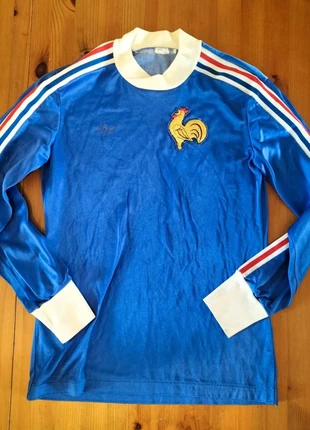 Maillot vintage équipe de France années 80 - Taille XS, brand: adidas, condition: Very good, size: XS, €65.00, €68.95 includes Buyer Protection