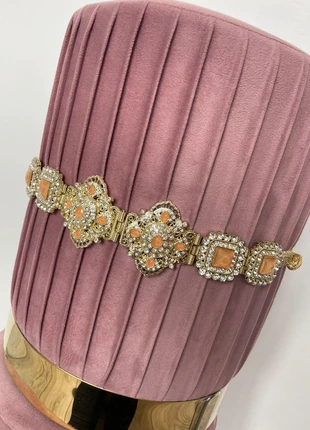 Marokkaanse riem, staat: Heel goed, maat: Aanpasbaar, € 13,00, € 14,35 inclusief Kopersbescherming