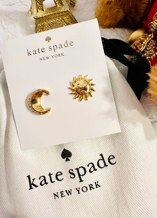 Boucles d’oreilles Kate Spade New York – Lune & Soleil dorés, marke: Kate Spade, zustand: Sehr gut, 36,50 €, 39,03 € beinhaltet Vinted-Käuferschutz Pro