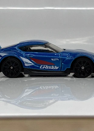 Hot wheels greddy Toyota Supra, merk: Hot Wheels, staat: Heel goed, maat: 6-9 maanden / 68 cm, € 2,00, € 2,80 inclusief Kopersbescherming