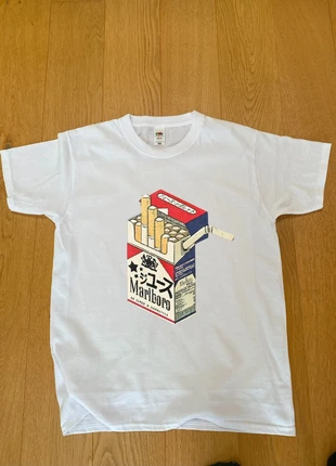 Marlboro Cigarettes graphic design T-shirt white, condition: New with tags, size: M, £13.00, £14.35 includes Buyer Protection