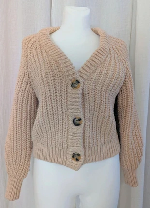 Gilet / Cardigan rose H&M – Taille S – Parfait état, brand: H&M, condition: Very good, size: S / 36 / 8, €16.00, €17.50 includes Buyer Protection