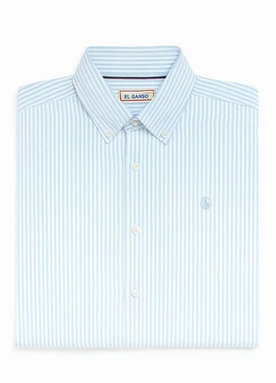 El Ganso Blue Striped Cotton Shirt L, marque: EL GANSO, état: Très bon état, taille: L, 24,00 €, 25,90 € Protection acheteurs incluse