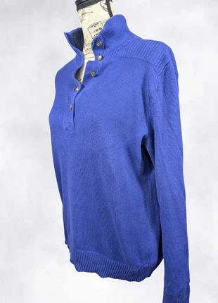 🔵 Pull Lauren Jeans Co. Ralph Lauren – Bleu Roi – Col Polo Boutonné – Taille M/L, brand: Lauren Ralph Lauren, condition: Very good, size: L / 40 / 12, €19.00, €20.65 includes Buyer Protection Pro