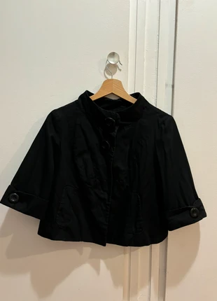 Veste noir peacot, coquette à pois à l’intérieur, marque: Vintage, état: Très bon état, taille: S / 36 / 8, 15,00 €, 16,45 € Protection acheteurs incluse