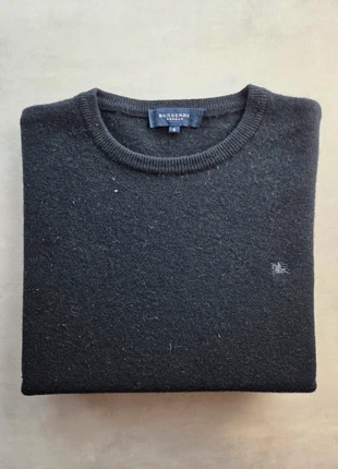 burberry london pull col rond laine noire logo brodé s/m vintage, marke: Burberry, zustand: Sehr gut, größe: S / 36 / 8, 40,00 €, 42,70 € inklusive Vinted-Käuferschutz