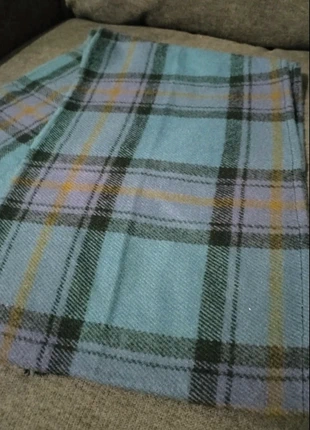 Cachecol Quadrados Xadrez Azul Vintage, estado: Muito bom, €4.00, €4.90 inclui Proteção do Comprador