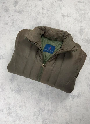 Moncler manteau long matelassé femme - taille M - Kaki vert, marque: Moncler, état: Très bon état, taille: M / 38 / 10, 79,90 €, 84,60 € Protection acheteurs incluse