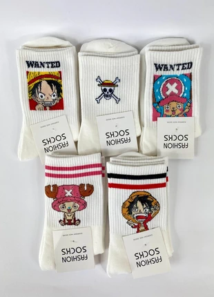 5 paia Calzini One Piece taglia unica Luffy anime manga nuovi accessori otaku regalo anime lovers, marque: fashion socks, état: Neuf avec étiquette, taille: Taille unique, 19,90 €, 21,60 € Protection acheteurs incluse