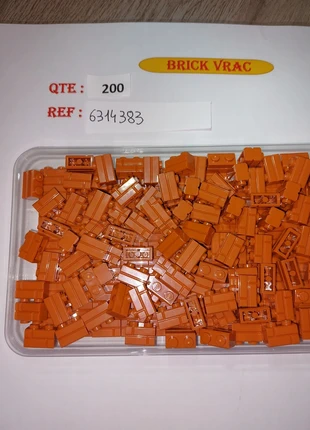Lego vrac briques 1x2 dark orange effet maçonnerie profile, marque: LEGO, état: Très bon état, taille: Taille unique, 14,00 €, 15,40 € Protection acheteurs (Pro) incluse