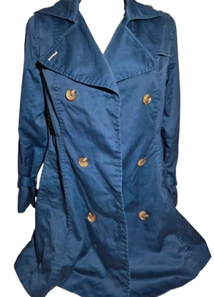 Trench coat azul-marinho H&M clássico XS, brand: H&M, condizioni: Ottime, taglia: XS / IT 38 / EU 34, €9.00, €10.15 include la Protezione acquisti