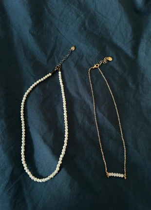 Lot de 2 colliers, marca: Pimkie, estado: Bom, €2.00, €2.80 inclui Proteção do Comprador