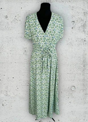 Robe An’ge “Mambo” verte imprimé floral taille XS 34 6, merk: An'ge, staat: Heel goed, maat: XS / 34 / 6, € 5,00, € 5,95 inclusief Kopersbescherming Pro