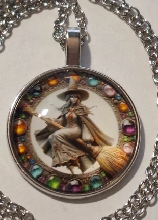 collier sorciere, sorcière, pentagramme, diable, enfer , magie noire, marque: Sorcière, état: Très bon état, 3,99 €, 4,89 € Protection acheteurs (Pro) incluse