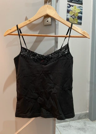 Débardeur noir avec strass, marque: Strass, état: Très bon état, taille: S / 36 / 8, 3,00 €, 3,85 € Protection acheteurs incluse