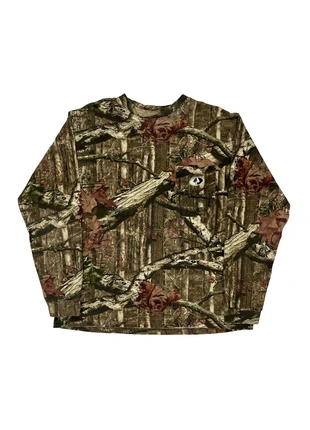 Mossy Oak Long Sleeve T-Shirt - Large Camo Cotton, brand: MOSSY OAK, condition: Very good, size: L, £39.99, £42.69 includes Buyer Protection Pro