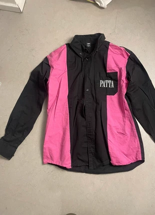 Patta Pink Blouse | Patta Roze Blouse, merk: Patta, staat: Heel goed, maat: M, € 15,00, € 16,45 inclusief Kopersbescherming