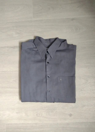 Chemise homme Pierre Cardin grise – 100% coton, manches longues, poche poitrine, brand: Pierre Cardin, condizioni: Ottime, taglia: L, €5.00, €5.95 include la Protezione acquisti