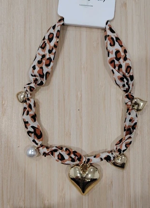 Collana animalier beige/red, marque: Fashion Jewelry, état: Neuf avec étiquette, 4,50 €, 5,43 € Protection acheteurs incluse