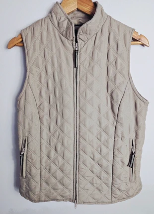 Beige Quilted Riding Gilet • Lightweight Zip Vest • Size 34/36 (UK 6/8), brand: Horse Riders, condition: Very good, size: Other, £8.00, £9.10 includes Buyer Protection