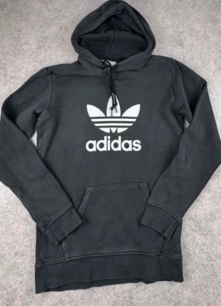 Sweat à capuche Adidas noir XS – style classique et confortable 🖤, brand: adidas, condition: Very good, size: XS, €13.00, €14.35 includes Buyer Protection