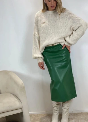 Jupe similicuir verte femmeT36 So Addict, marque: So Addict, état: Neuf avec étiquette, taille: S / 36 / 8, 25,90 €, 27,90 € Protection acheteurs incluse