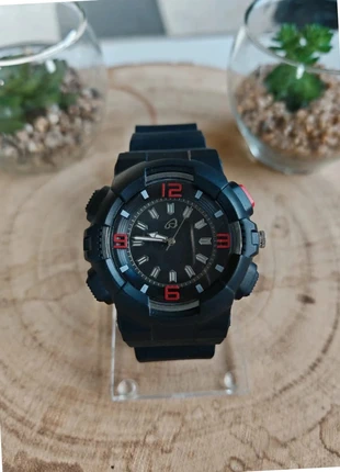 Montre sport Auriol retro éclairée gros chiffres Hommes, marque: Vintage Dressing, état: Neuf sans étiquette, taille: 47 mm et plus, 9,90 €, 11,10 € Protection acheteurs (Pro) incluse