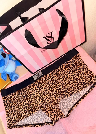 culotte leopardato animalier con logo strass Victorias Secret, marque: Victoria's Secret, état: Neuf avec étiquette, taille: M / 38 / 10, 14,00 €, 15,40 € Protection acheteurs incluse