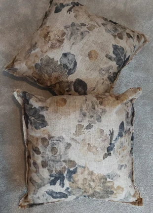 Alstons Beige Floral Cushions x 2, brand: Alstons, condition: New without tags, size: 50 x 50 cm, £50.00, £53.20 includes Buyer Protection