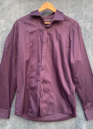 Chemise longue couleur cassis Devred Élégante homme taille L 100% coton, marca: Devred, estado: Novo sem etiquetas, tamanho: L, €6.00, €7.00 inclui Proteção do Comprador