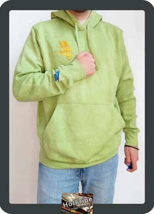 Sweat à capuche / Hoodie Nike Vert Oversize logo brodé - M, marke: Nike, zustand: Sehr gut, größe: M, 20,00 €, 21,70 € beinhaltet Vinted-Käuferschutz Pro