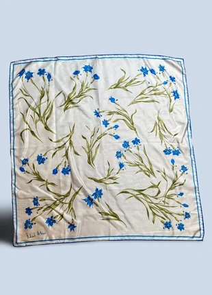 Carré Richard Allan Vintage, 100% soie roulotté main, Fait en Angleterre, 75x75 cm, brand: Richard Allan, condition: Very good, €150.00, €158.20 includes Buyer Protection Pro