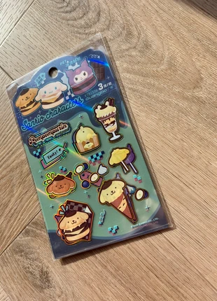 Kawaii stationery stickersheet kuromi, pompurin en cinnamoroll holo sanrio stickers, marque: Sanrio, état: Neuf sans étiquette, taille: Taille unique, 2,25 €, 3,06 € Protection acheteurs incluse