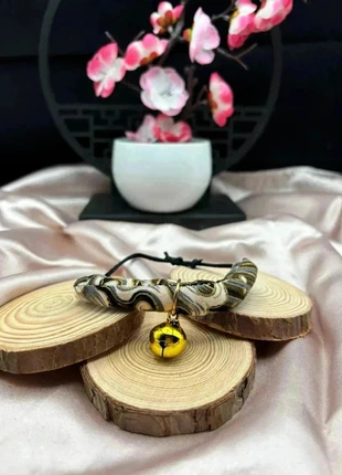 Sumi – Collier japonais pour chat XS – Motif marbré encre & clochette dorée, brand: Catland, condizioni: Ottime, €8.90, €10.05 include la Protezione acquisti Pro