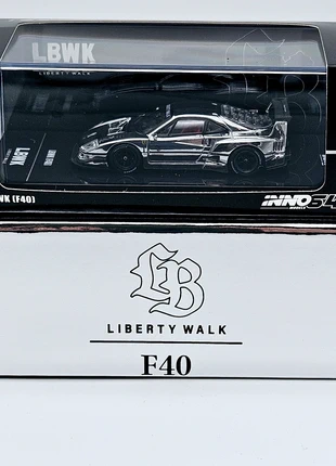 Inno64 LBWK F40, chrome silver, merk: MODEL, staat: Nieuw met prijskaartje, maat: Universeel, € 26,99, € 29,04 inclusief Kopersbescherming Pro